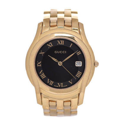 Gucci Stainless Steel 34mm 5400M Quartz Watch Black 1 of 6
