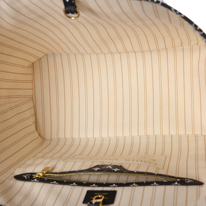 Louis Vuitton Monogram Giant Jungle Neverfull MM Ivory 4 of 13
