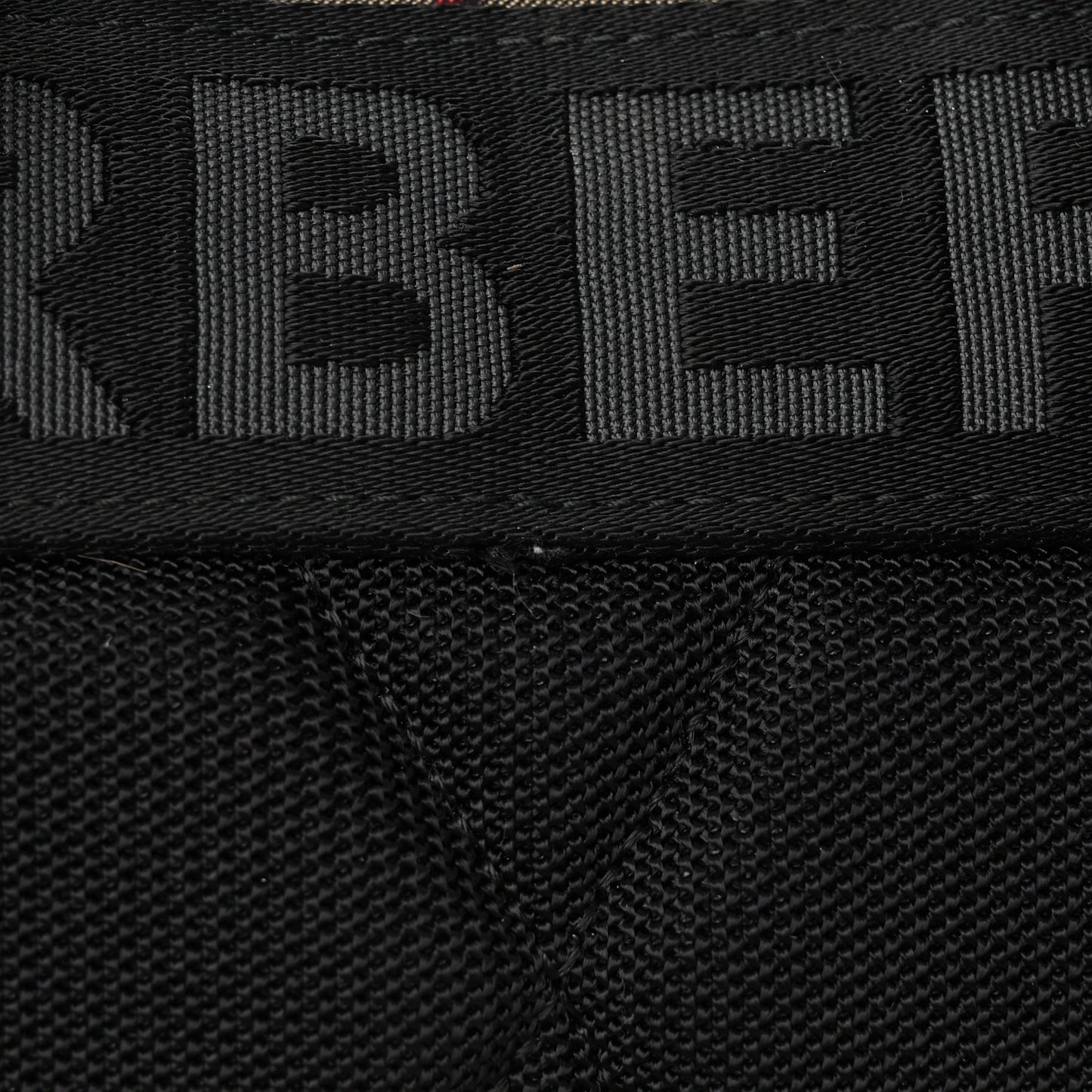 Nylon Logo Print Wilfin Backpack Archive Beige