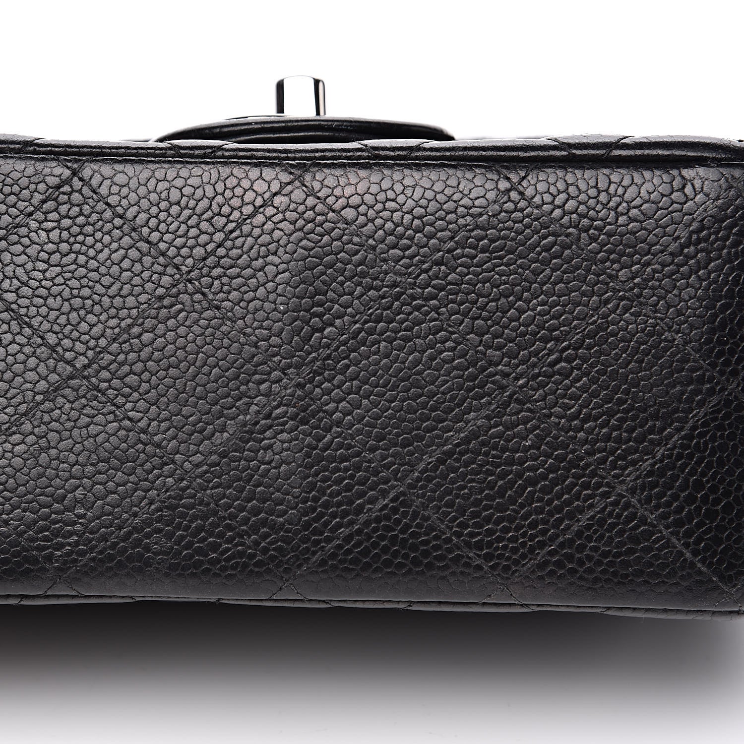 Chanel Caviar Quilted Mini Square Flap Black 9 of 11