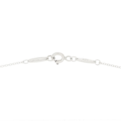 Tiffany Sterling Silver 12mm Elsa Peretti Teardrop Pendant Necklace 5 of 6