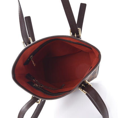 Louis Vuitton Damier Ebene Marais Bucket 23 5 of 13