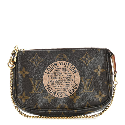 Louis Vuitton Monogram Complice Trunks and Bags Mini Pochette Accessories Beige 1 of 7
