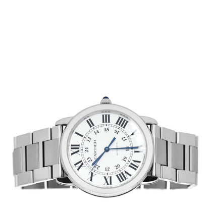 Cartier Stainless Steel 36mm Ronde Solo Automatic Watch 2 of 5
