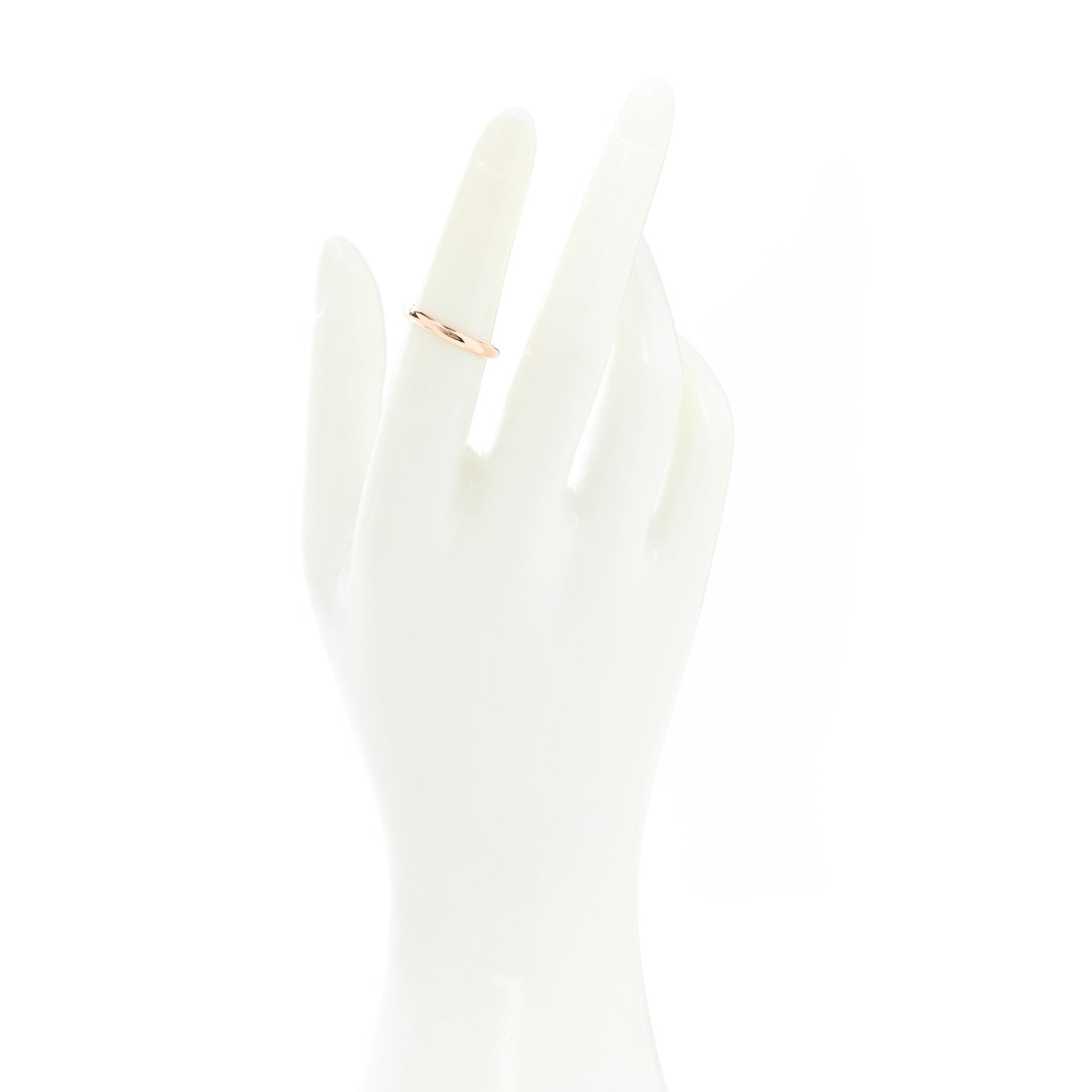 Cartier 18K Pink Gold 2.5mm 1895 Wedding Band Ring 51 5.75 2 of 5
