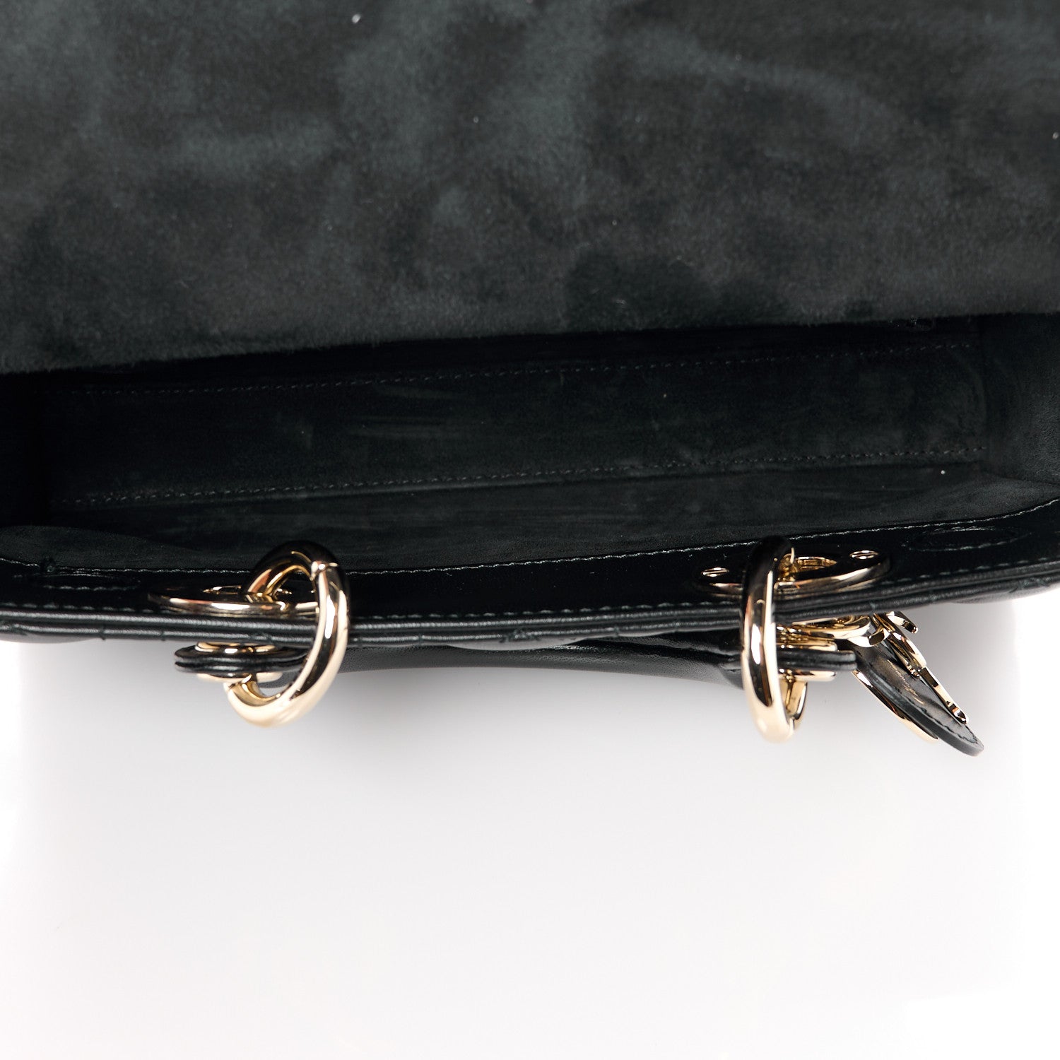 Christian Dior Lambskin Cannage Small Lady D-Joy Black 5 of 10