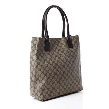 Gucci GG Plus Monogram Small Vertical Tote Dark Brown 3 of 16