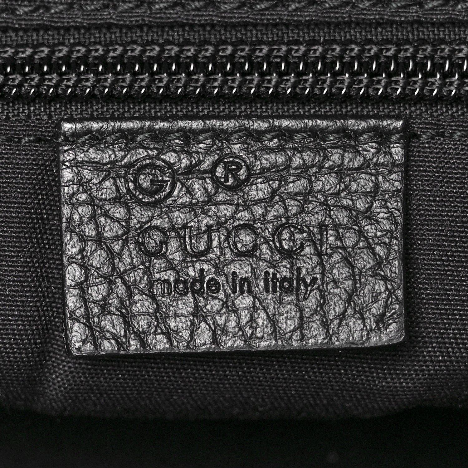 Gucci Nylon Monogram Executive Bag Black 5 of 8