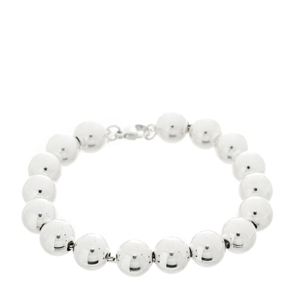 Tiffany Sterling Silver 10mm Hardwear Ball Bracelet 1 of 3