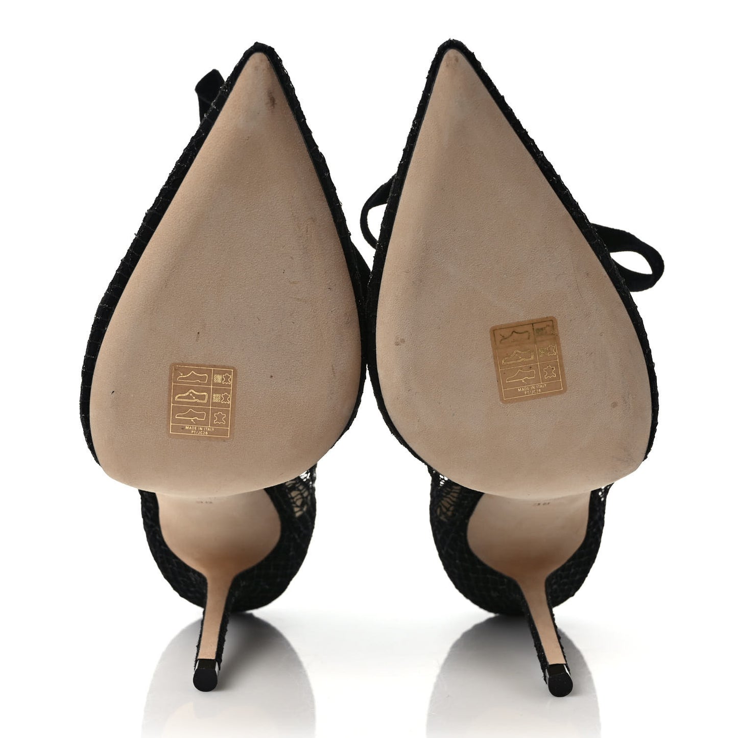 Suede Polka Dot Net Fira 100 Pumps 38 Black