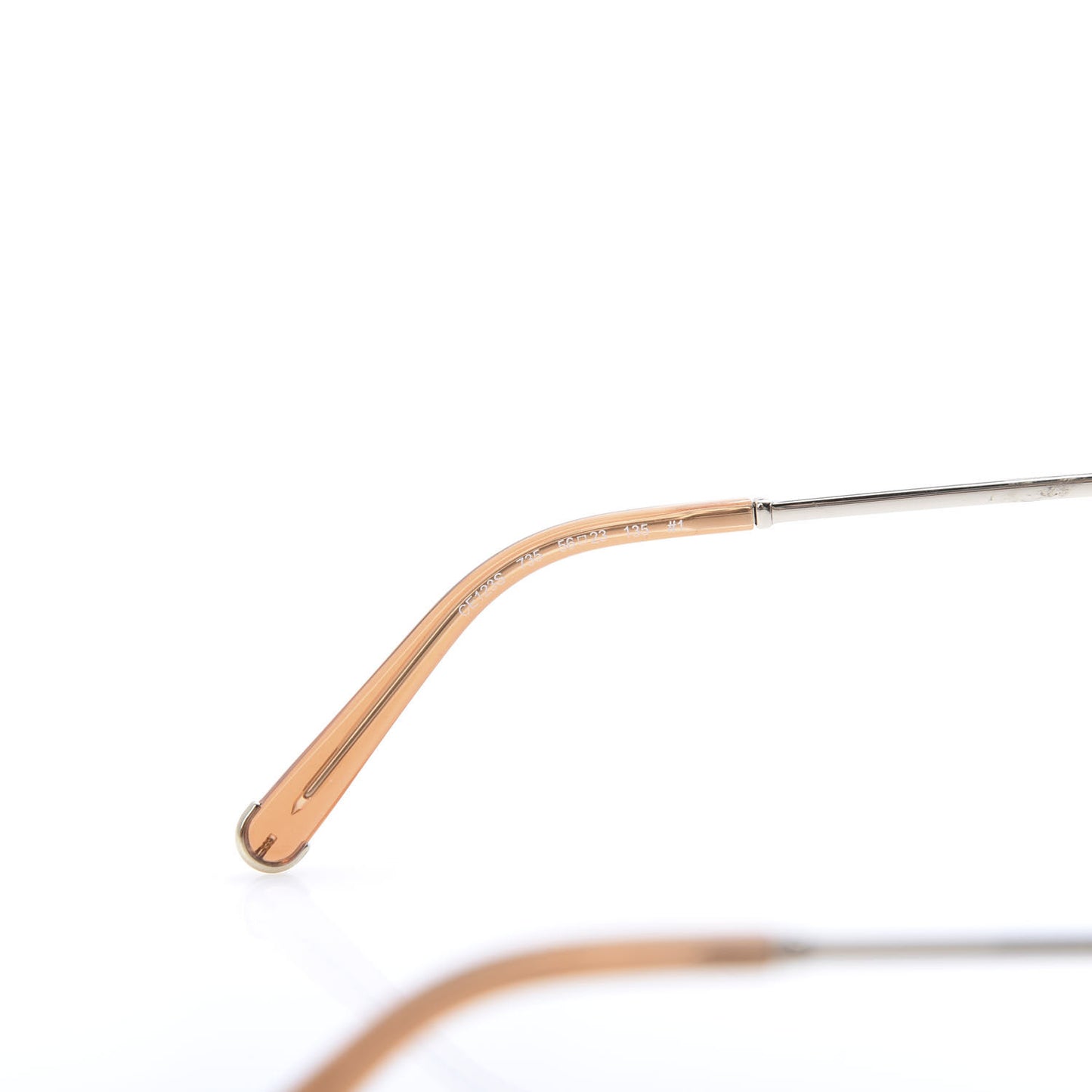 Oversized Carlina Sunglasses CE123S Gold Peach