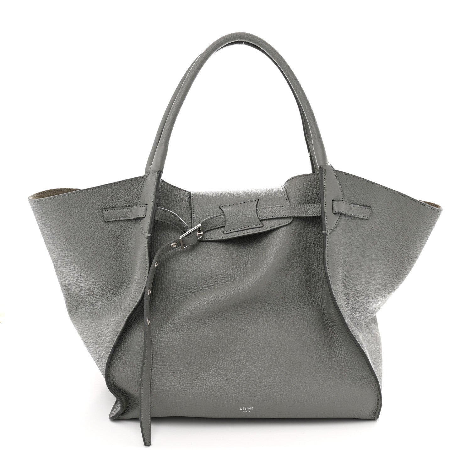 Celine Supple Grained Calfskin Medium Big Bag Grey 1 of 13