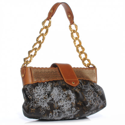 Louis Vuitton Monogram Dentelle Kirsten Silver 3 of 7