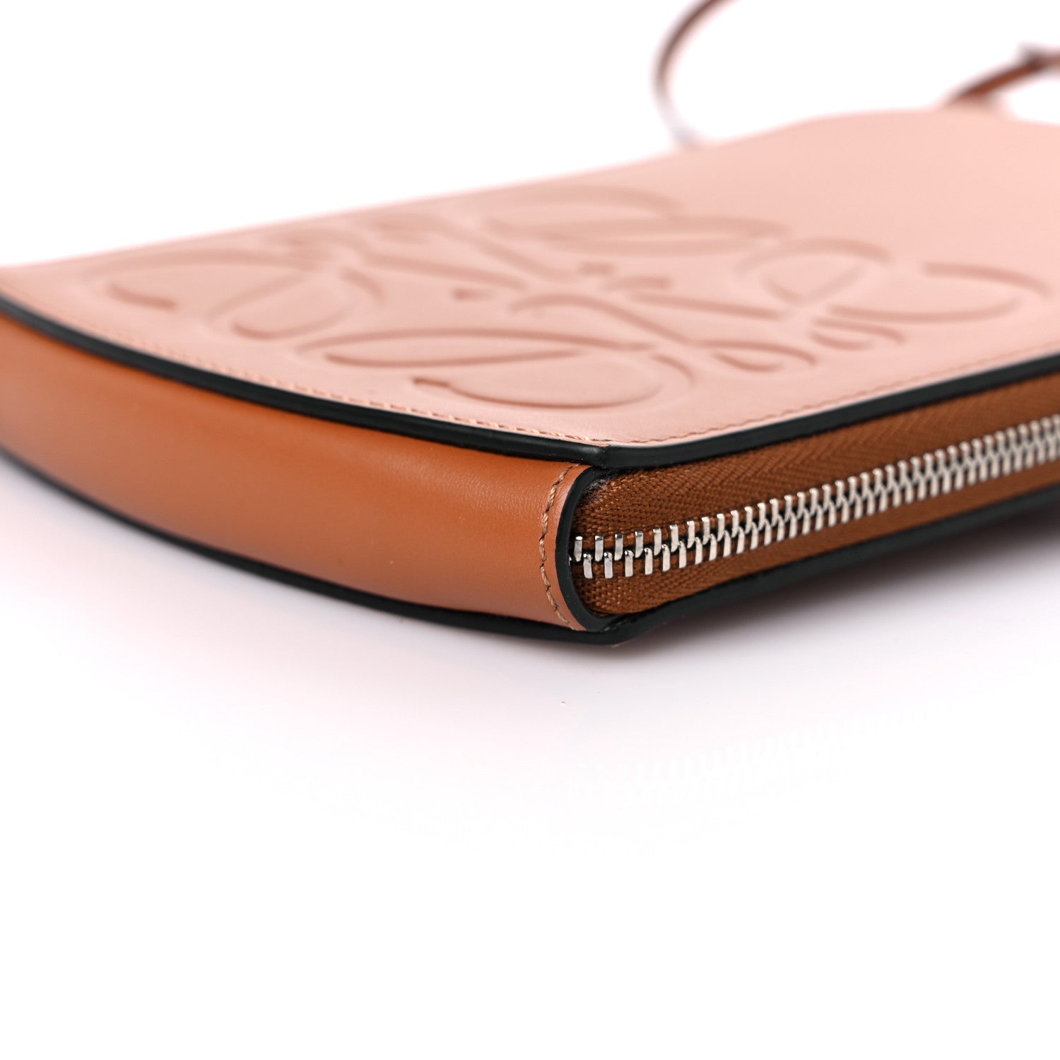 Loewe Soft Calfskin Anagram Pouch Tan 9 of 12