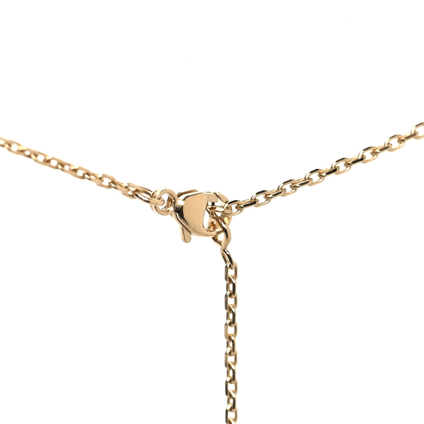 Permabrass Buffalo Horn Amulette Equestre PM Pendant Necklace Gold