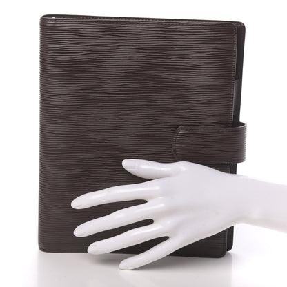 Louis Vuitton Epi Large Ring Agenda Moka 2 of 7