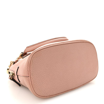 Gucci Dollar Calfskin Small GG Charm Dome Bag Soft Pink 4 of 11
