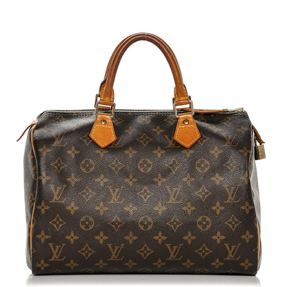 Louis Vuitton Monogram Speedy 30 1 of 8