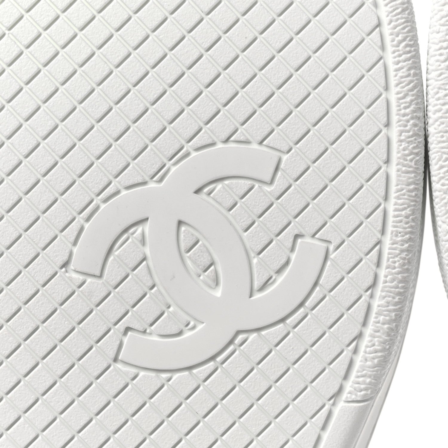 Chanel Calfskin CC Womens Sneakers 39 White 7 of 10