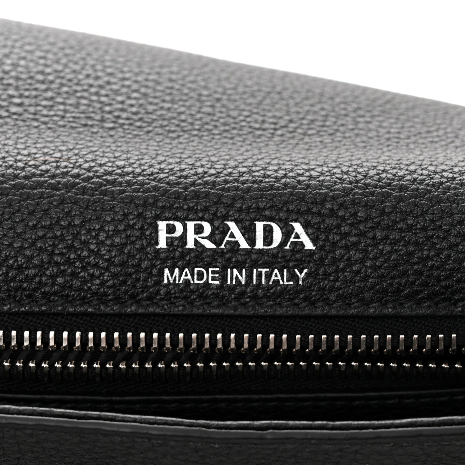 Prada Vitello Daino Soft Flap Crossbody Black 6 of 10