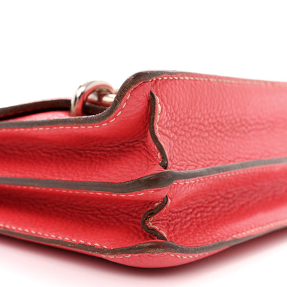 Hermes Taurillon Clemence Sac Roulis 23 Sanguine 8 of 17