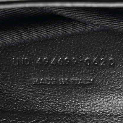 Saint Laurent Calfskin Y Quilted Monogram Small Loulou Chain Satchel Black 8 of 13