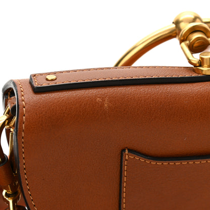 Chloe Calfskin Small Nile Bracelet Minaudiere Bag Caramel 12 of 13