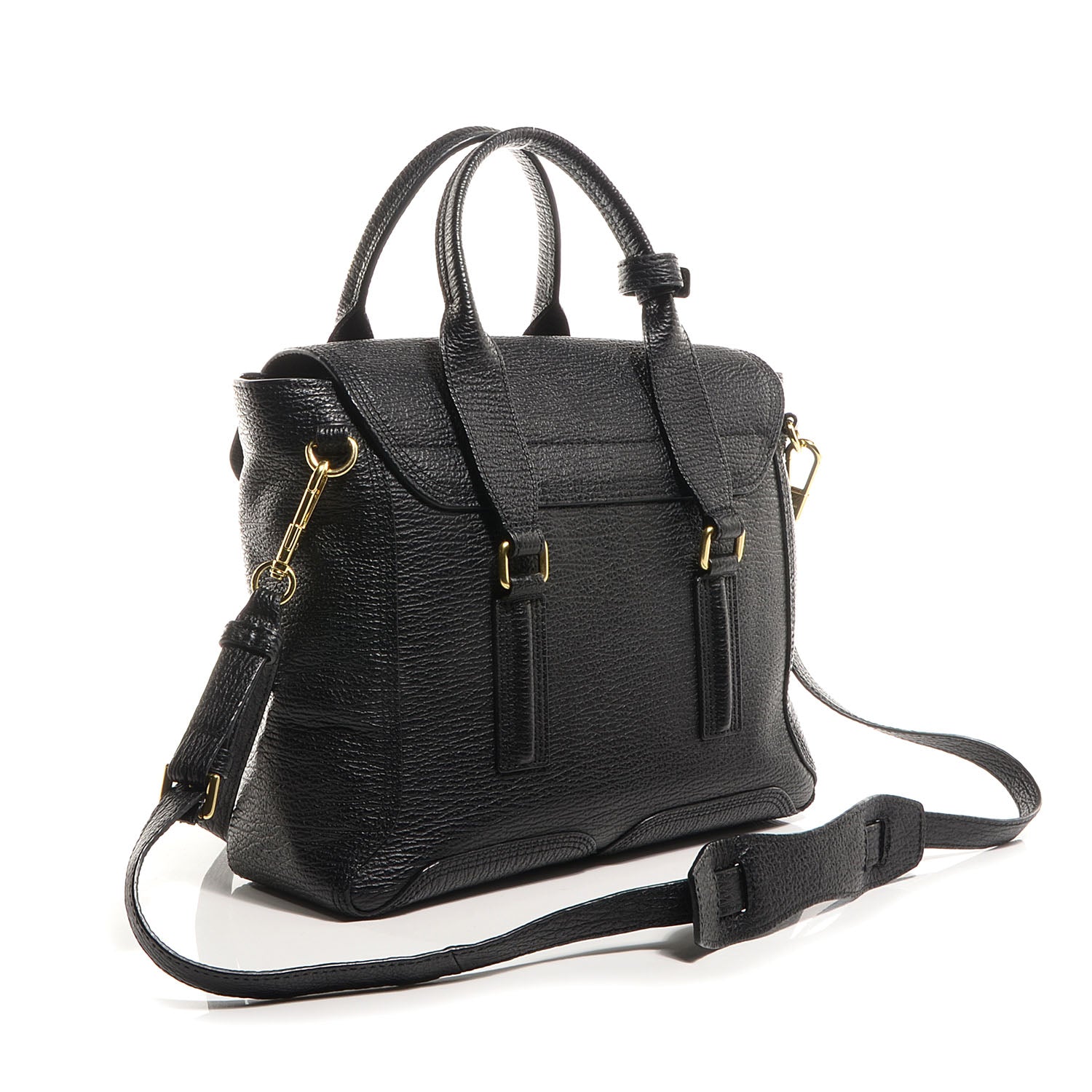 3.1 Phillip Lim 3.1 Medium Pashli Satchel Black 4 of 11