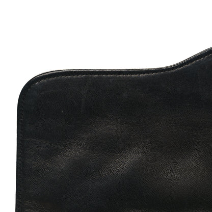 Chanel Lambskin Quilted Medium Double Flap Black 11 of 13