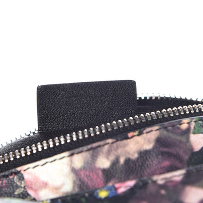Givenchy Lambskin Roses Camouflage Print Pandora Wristlet Black 7 of 7