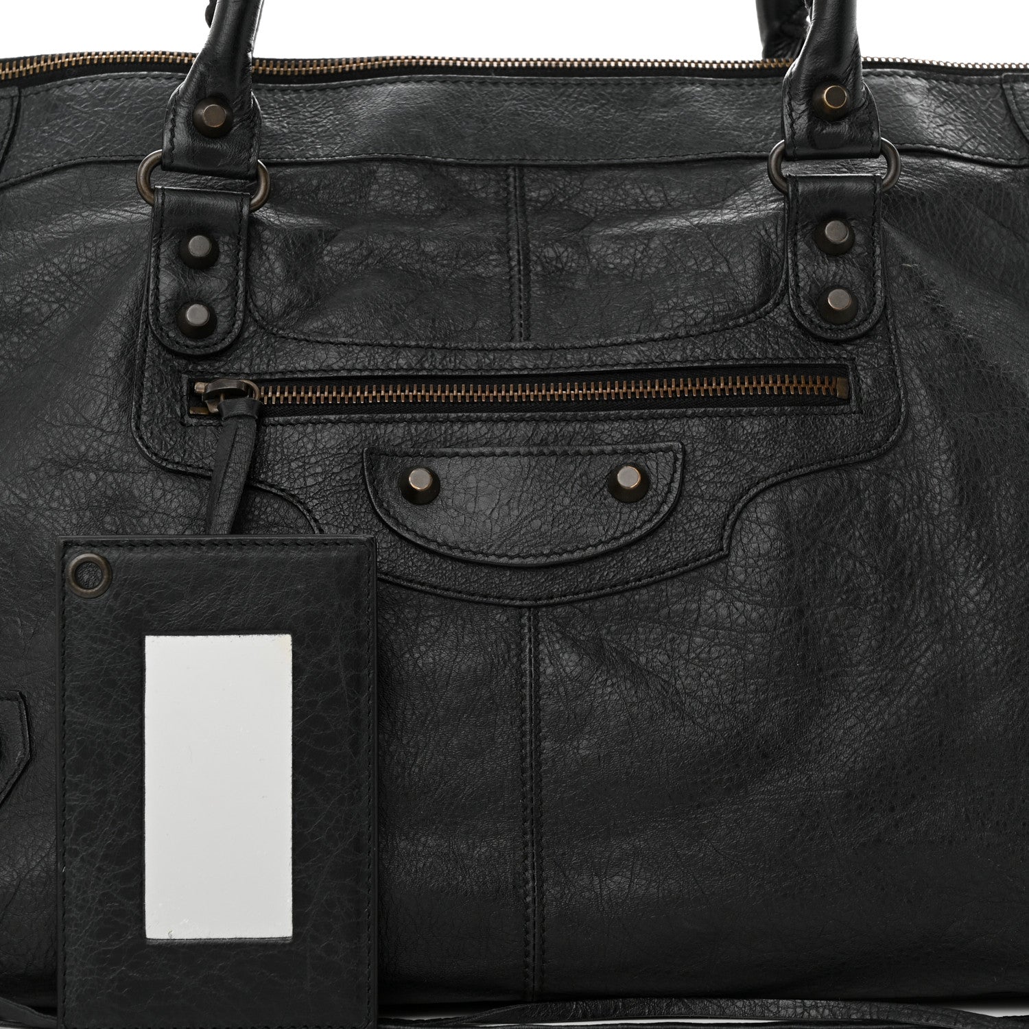 Balenciaga Agneau Classic Hardware Work Black 8 of 11