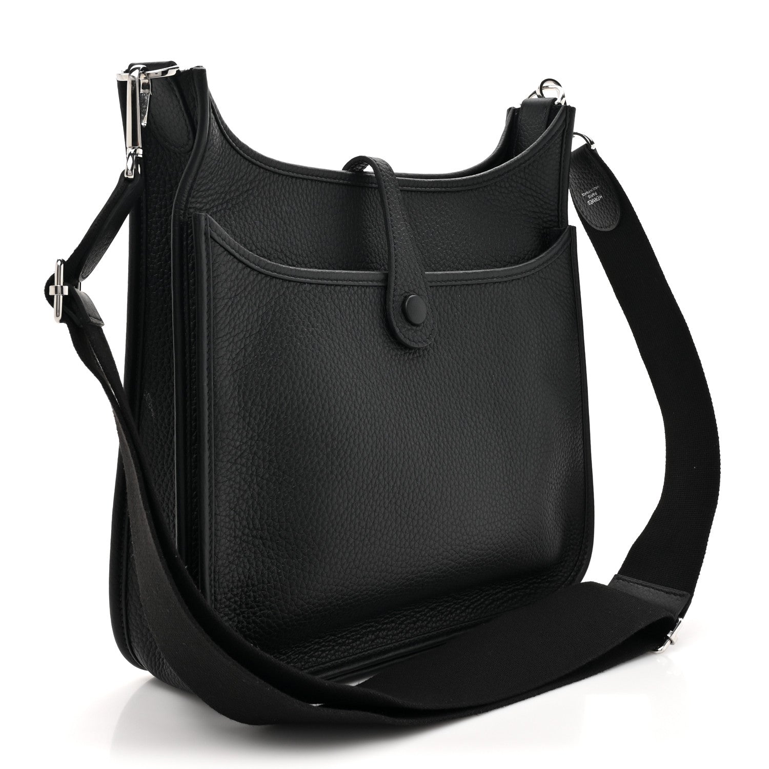 Hermes Taurillon Clemence EVELYNE III PM Bleu Nuit 3 of 12