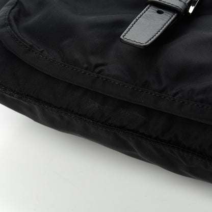 Prada Nylon Tessuto Vela Messenger Bag Black 11 of 12
