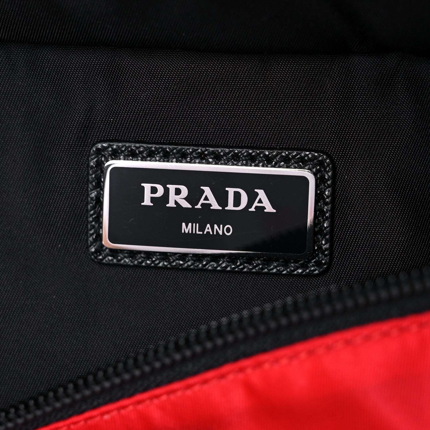 Prada Tessuto Nylon Montagna Belt Bag Red 6 of 8