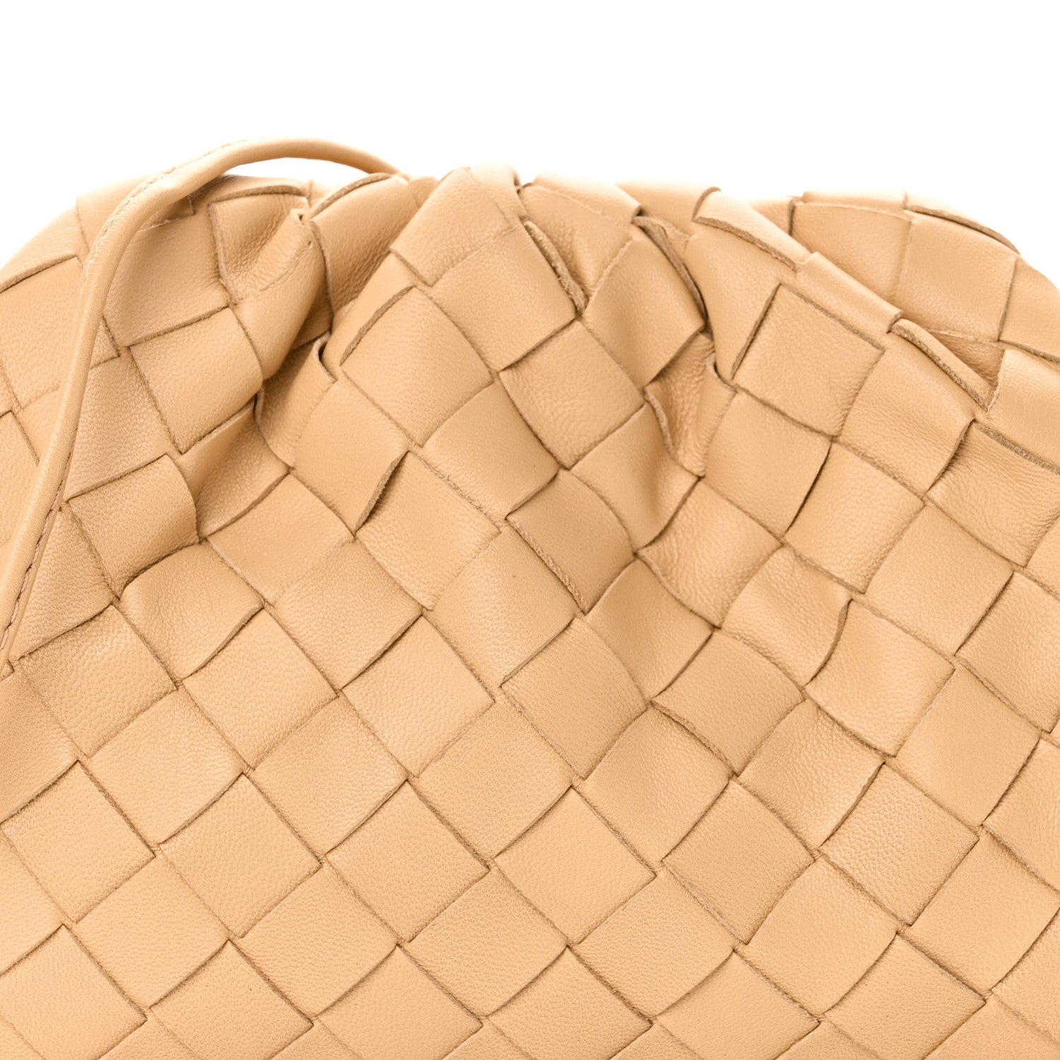 Bottega Veneta Nappa Intrecciato The Mini Pouch Almond 8 of 10