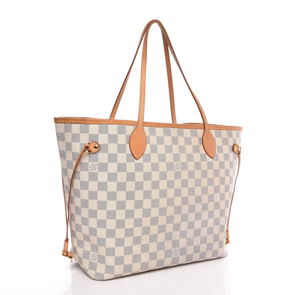 Louis Vuitton Damier Azur Neverfull MM 3 of 10