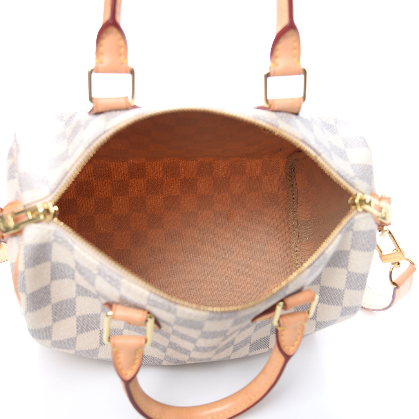 Damier Azur Speedy Bandouliere 25