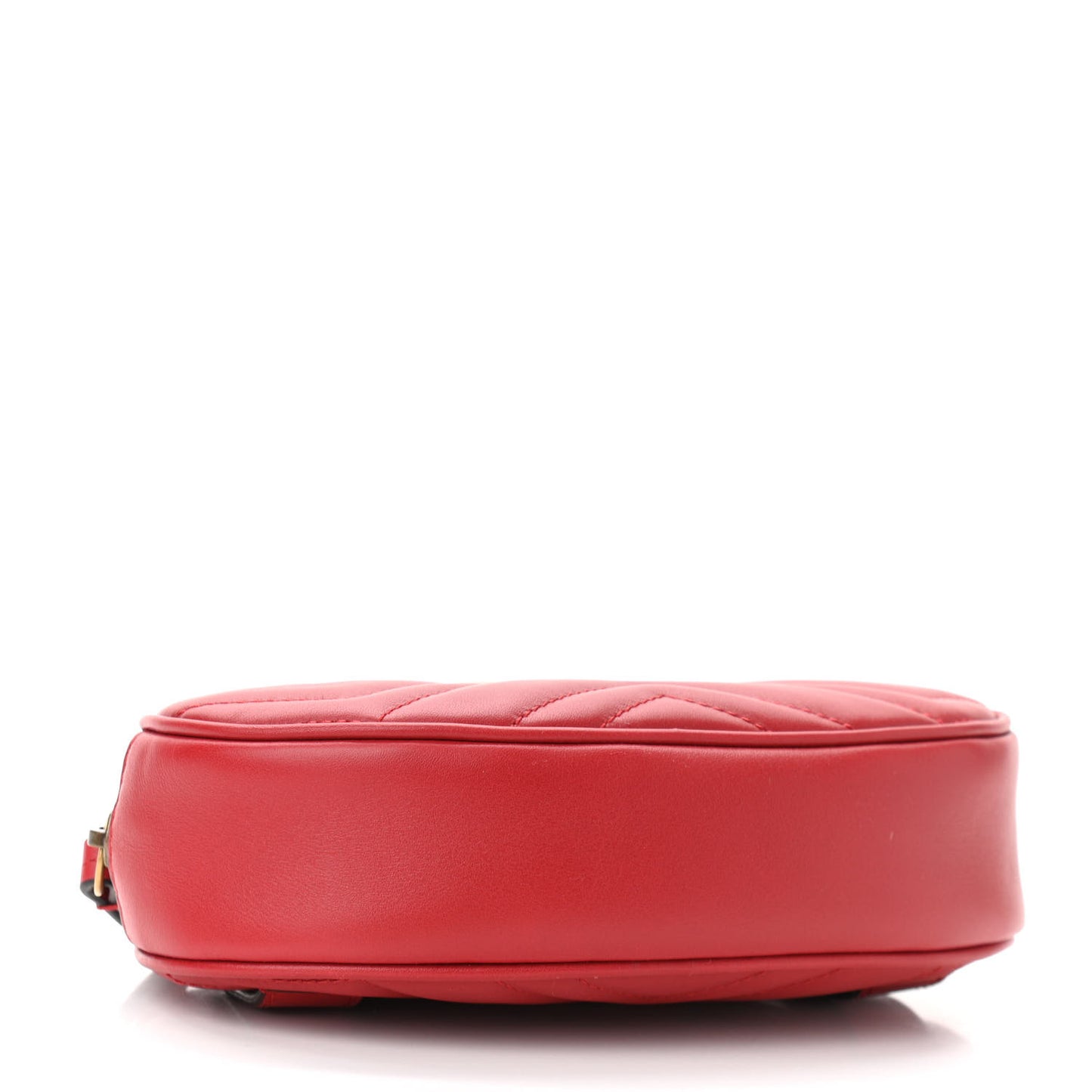 Calfskin Matelasse GG Marmont Belt Bag 85 34 Hibiscus Red