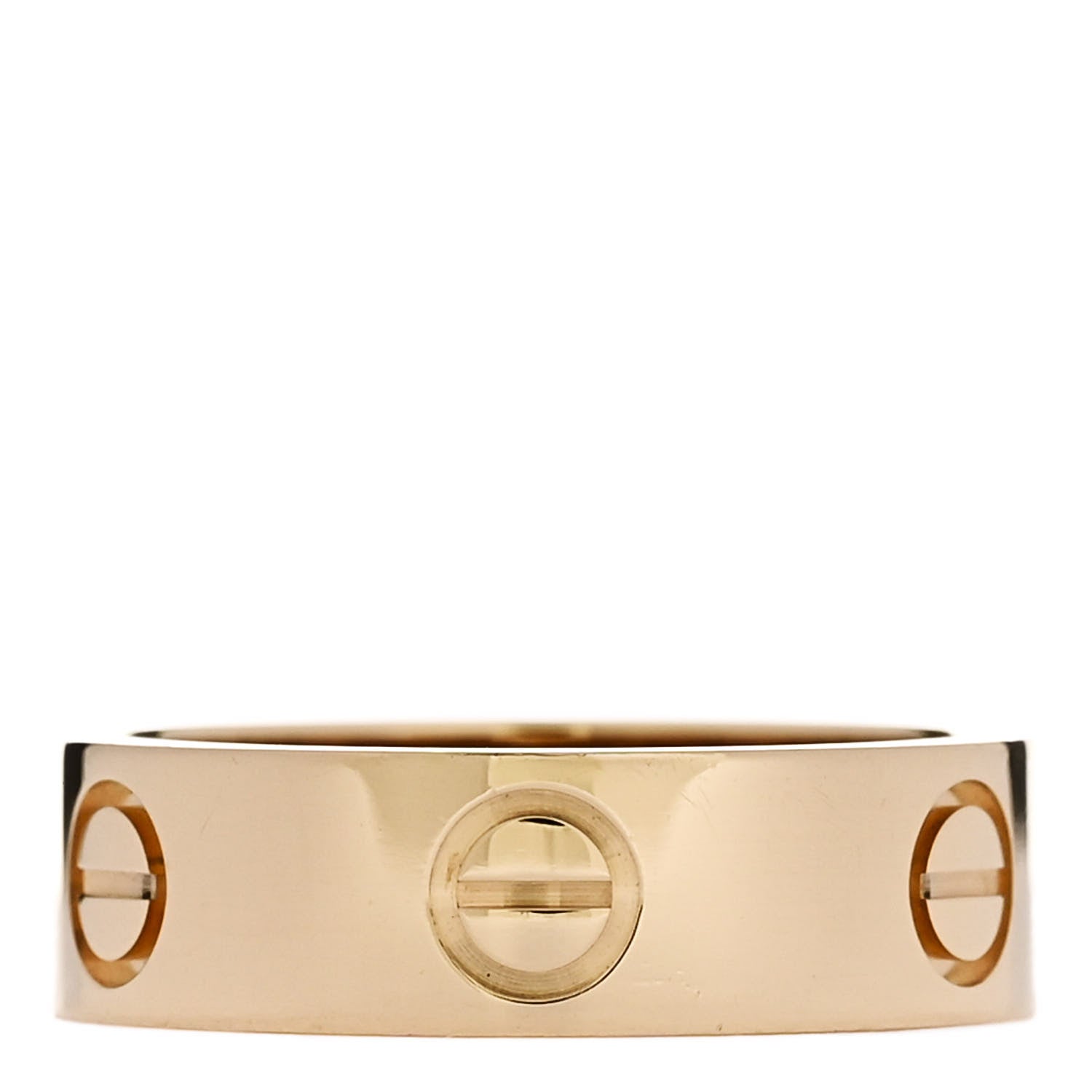 Cartier 18K Yellow Gold 5.5mm LOVE Ring 52 6 3 of 5