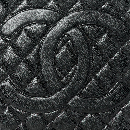 Chanel Caviar Quilted Medallion Tote Black 8 of 11