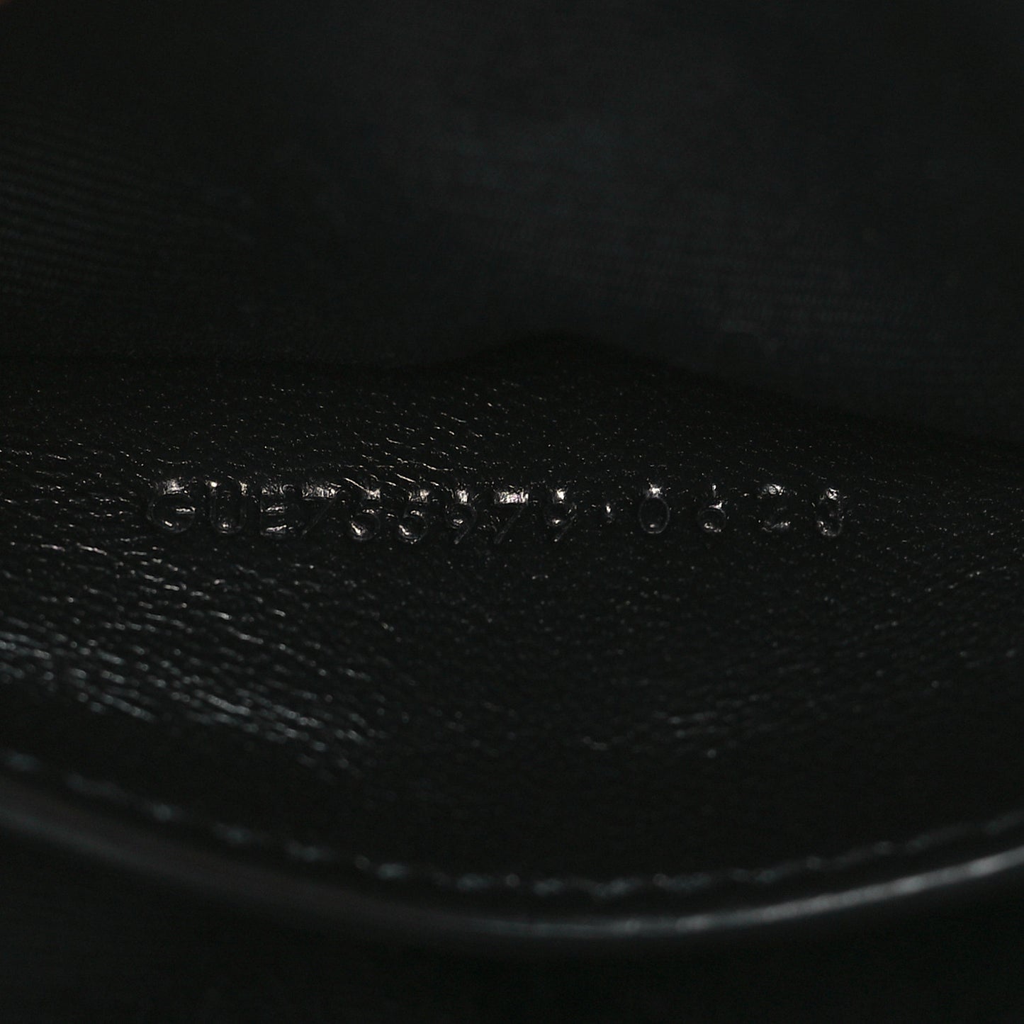 Lambskin Quilted Gaby Zipped Shoulder Bag Black