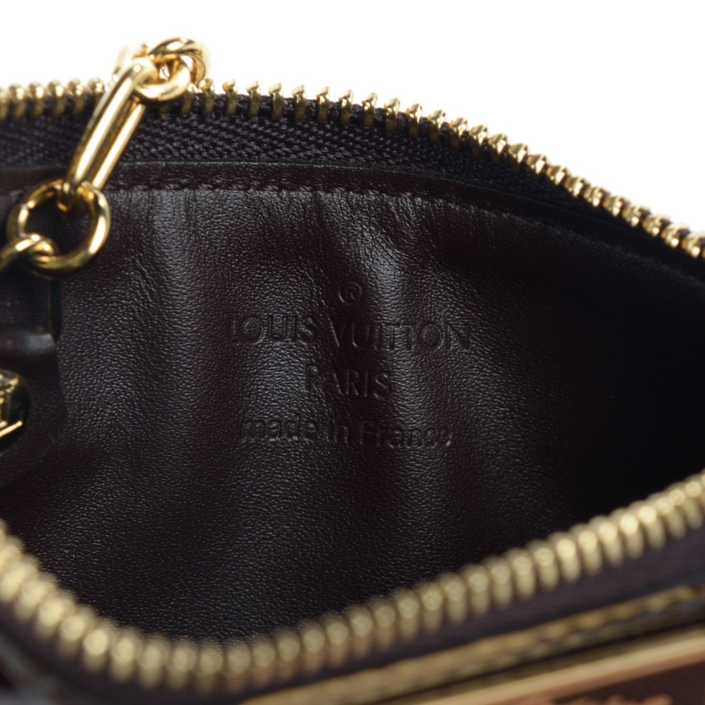 Vernis Key Pouch Amarante