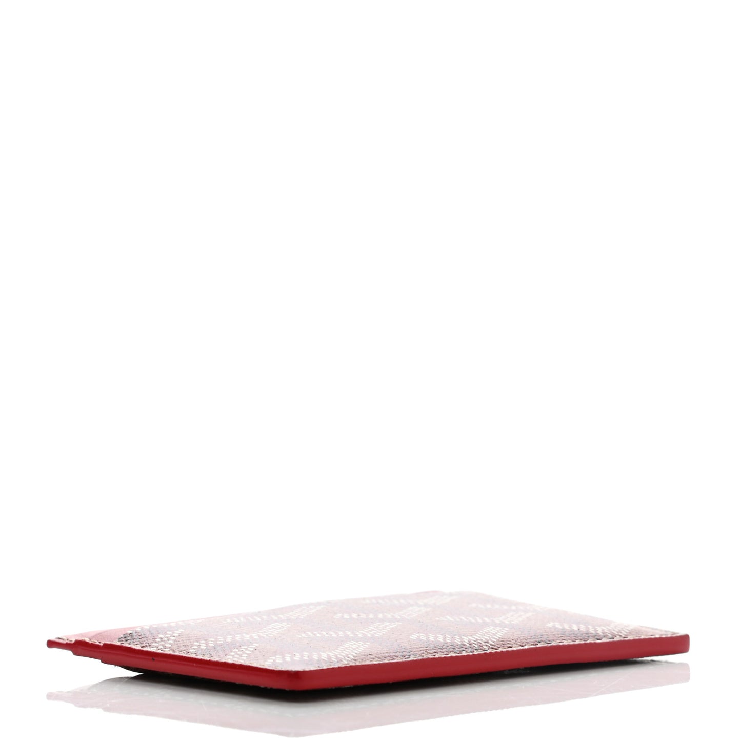 Goyardine Saint Sulpice Card Holder Red