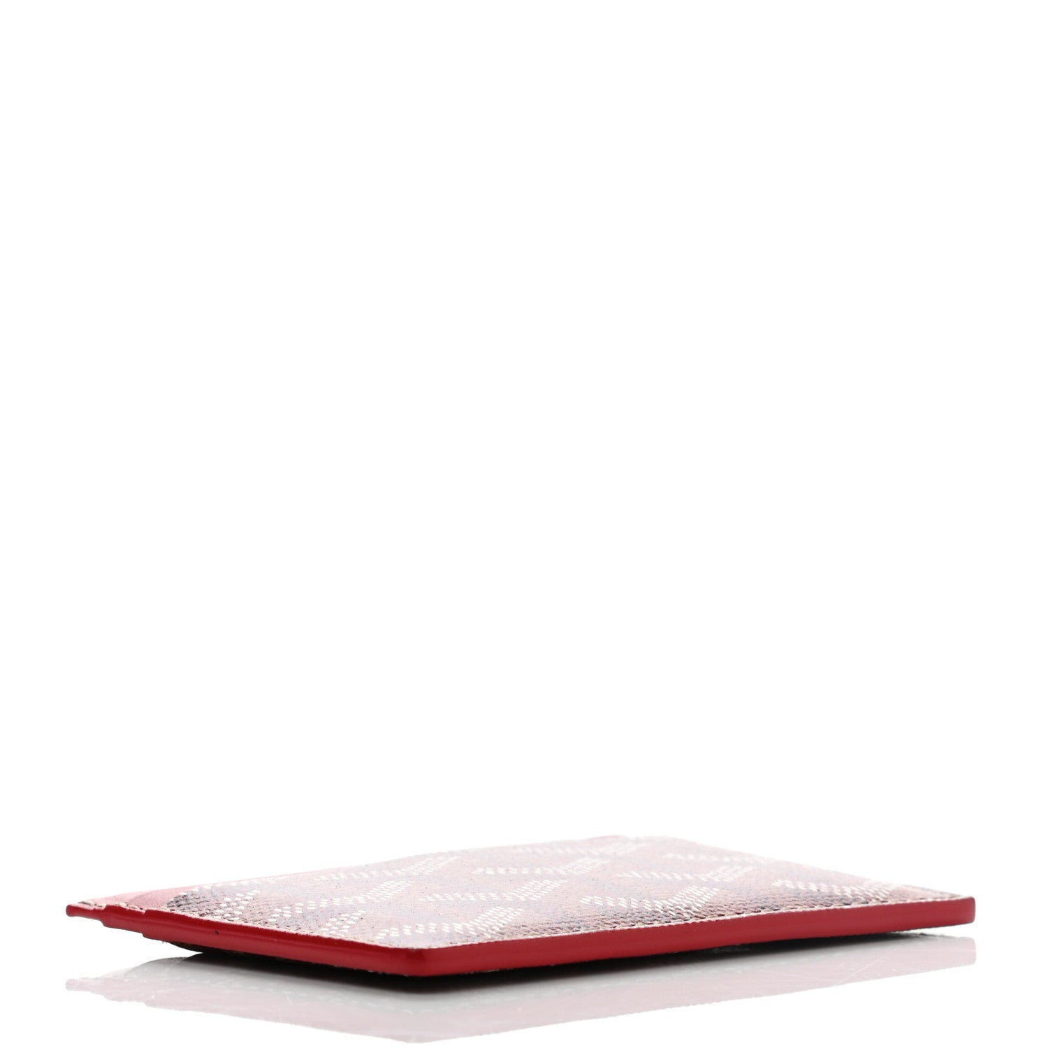Goyard Goyardine Saint Sulpice Card Holder Red 4 of 7