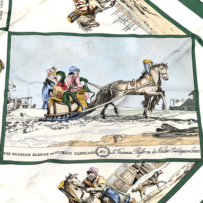 Hermes Silk Voyages En Russie Scarf 90 4 of 5
