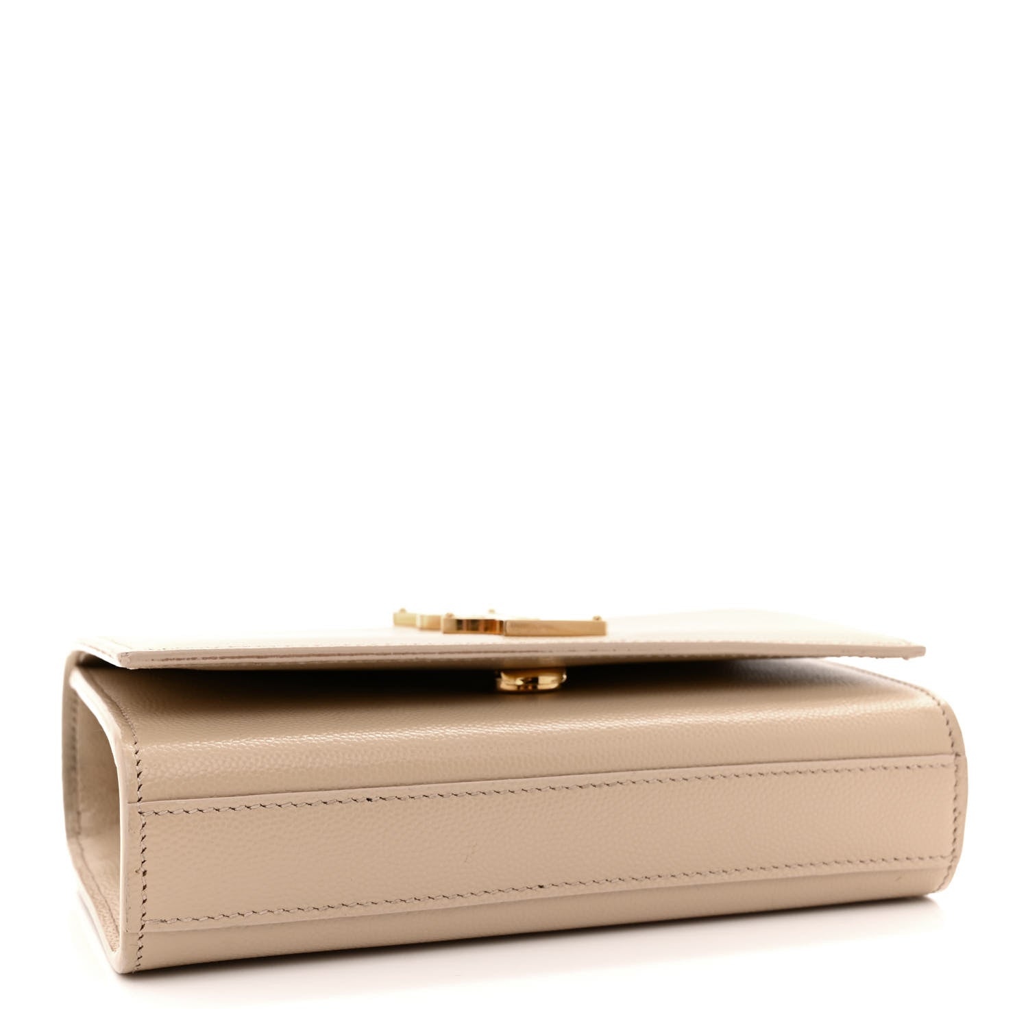 Saint Laurent Grain De Poudre Small Monogram Kate Satchel Nude Powder 4 of 16