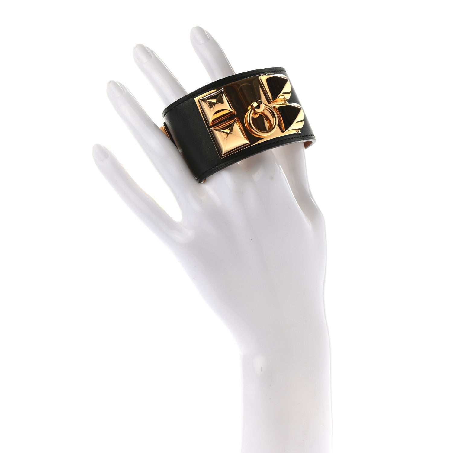 Hermes Swift Collier de Chien CDC Bracelet S Black 2 of 5