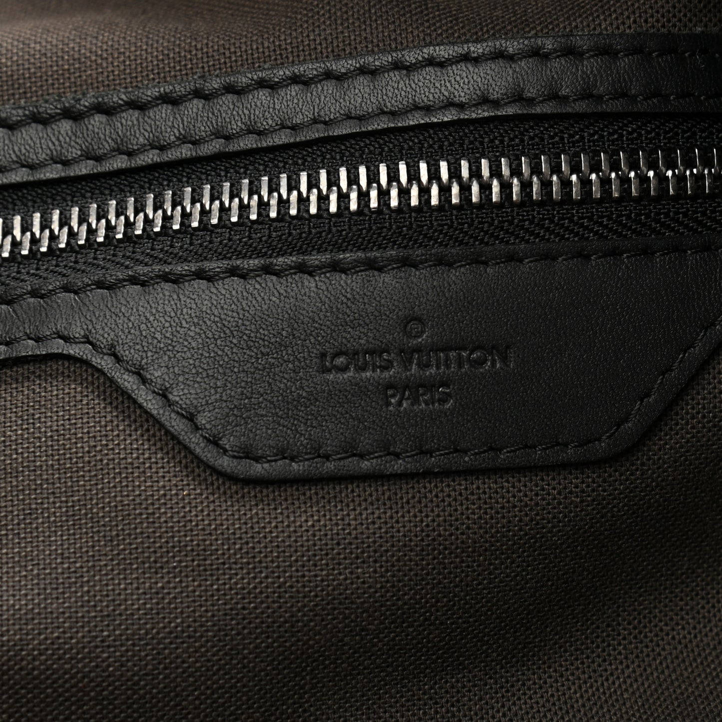 Damier Infini Keepall Bandouliere 55 Onyx