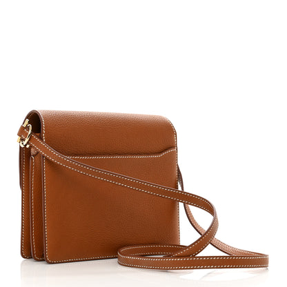 Hermes Barenia Faubourg Mini Sac Roulis Fauve 3 of 10