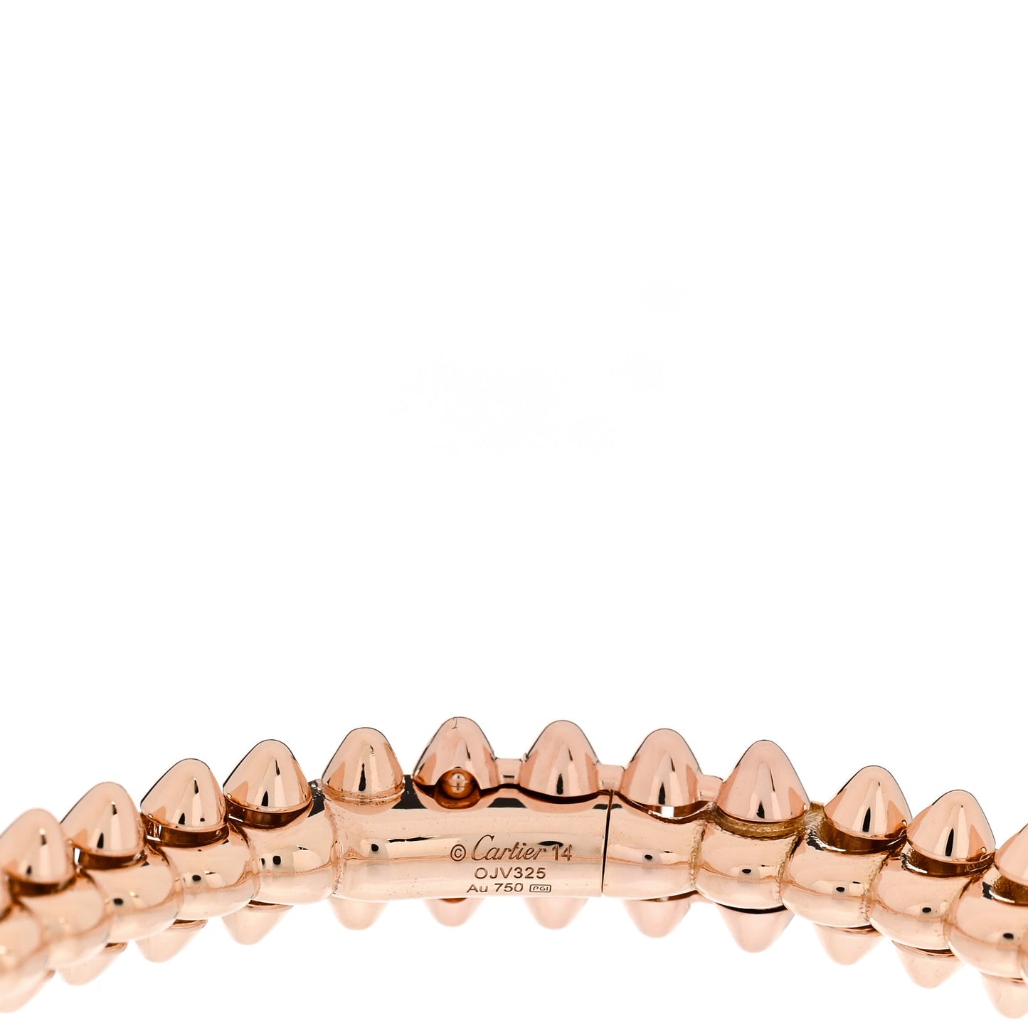 18K Pink Gold Small Clash De Cartier Bracelet 14